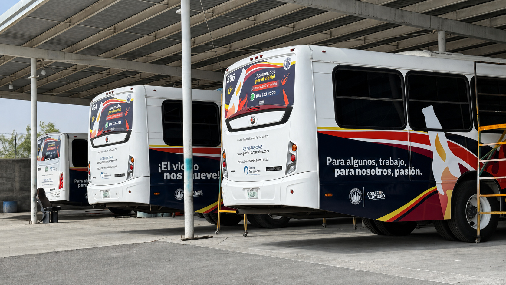 Imagen de flotilla realizado por Publi City